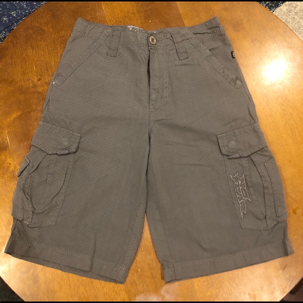 No Fear shorts, very soft, mid gray- size 12